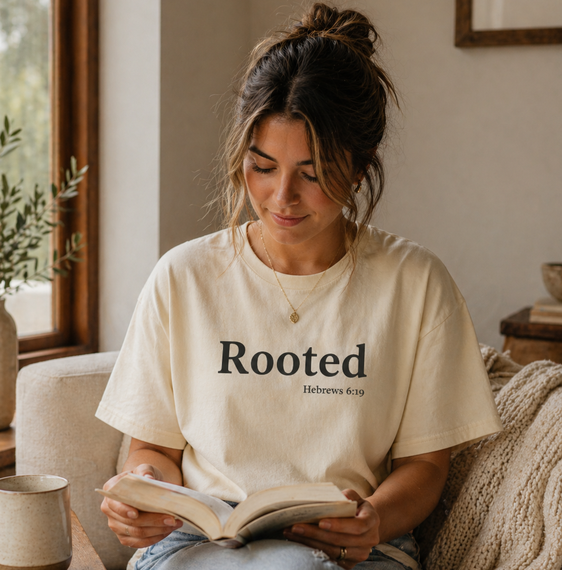 Rooted Tee - Ivory