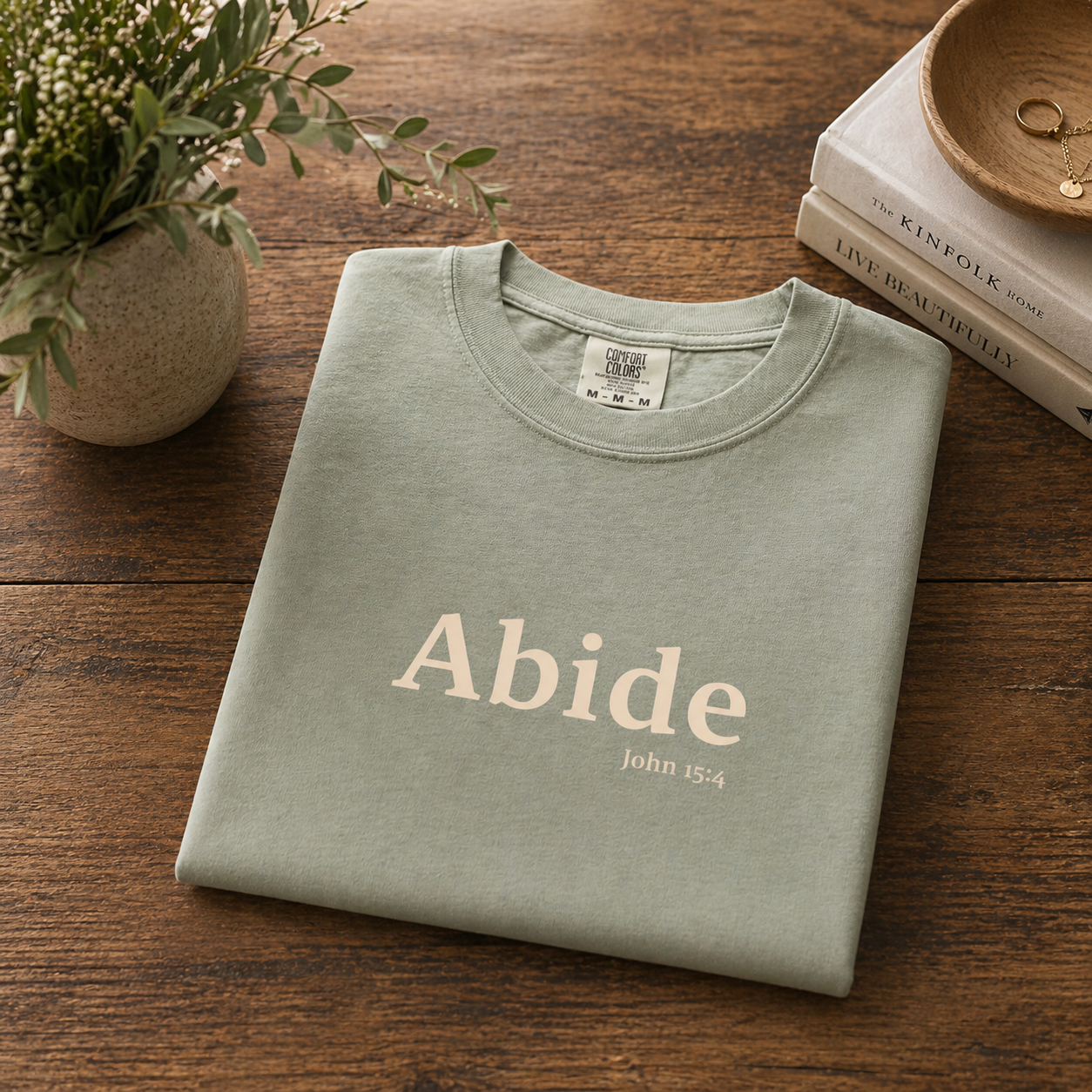 Abide Tee - Bay