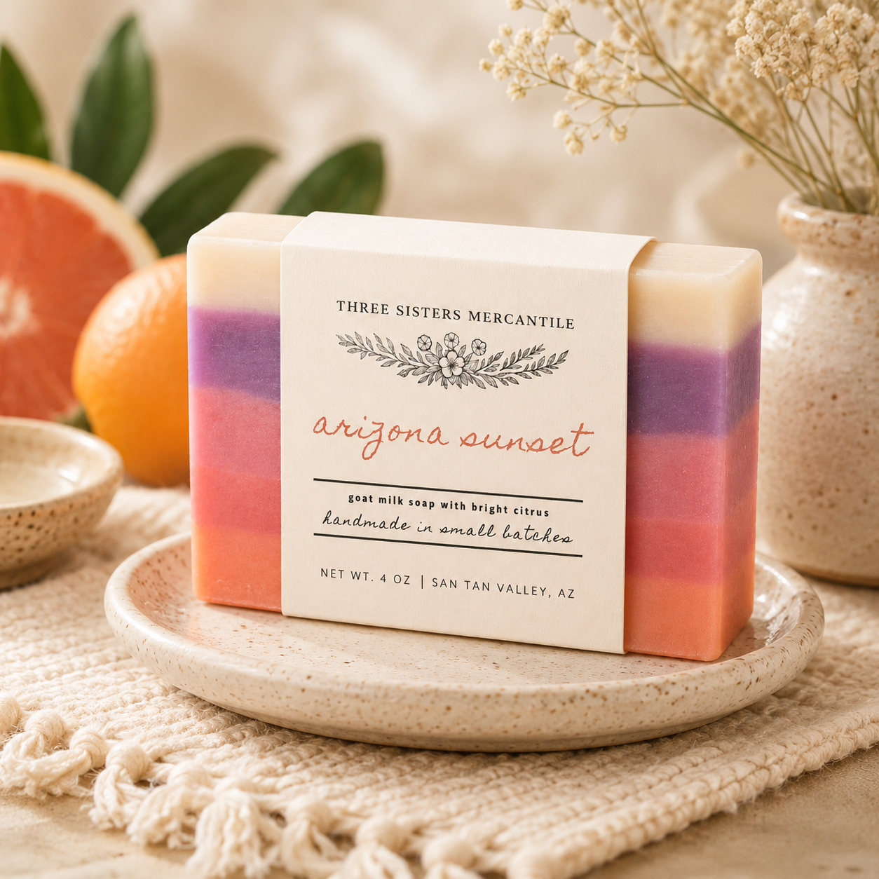 Goat milk soap