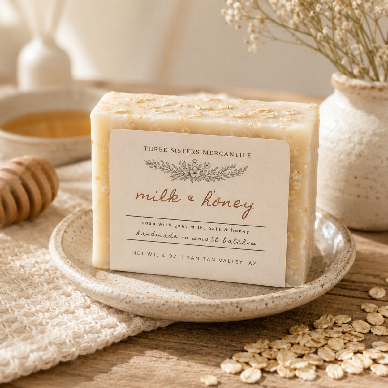 Goat milk soap