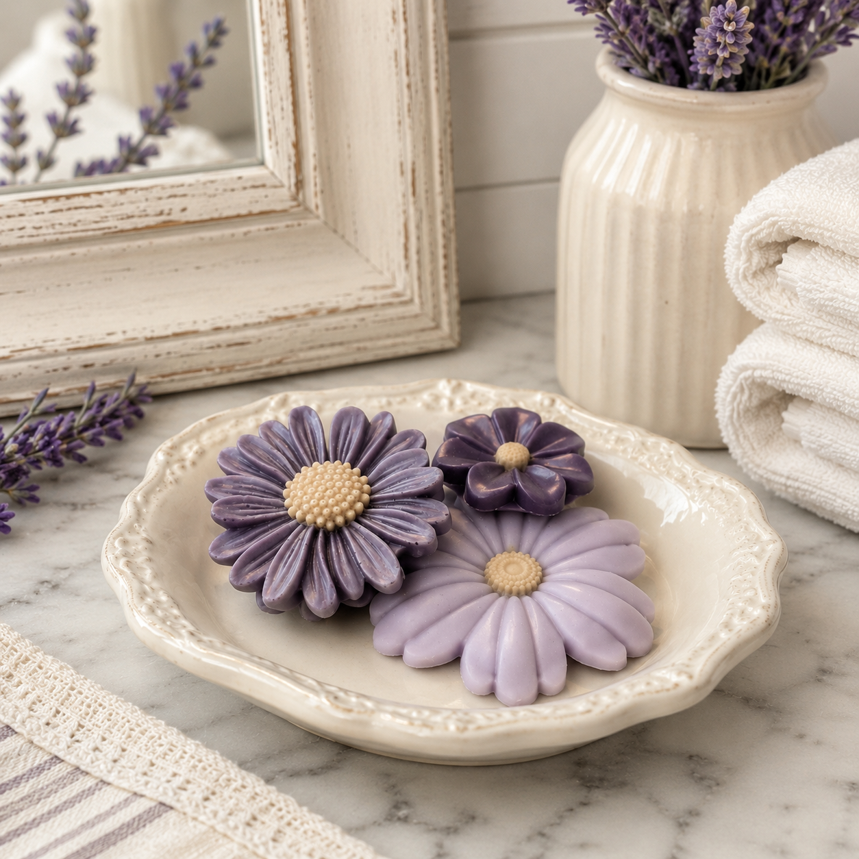 Floral Guest Soap