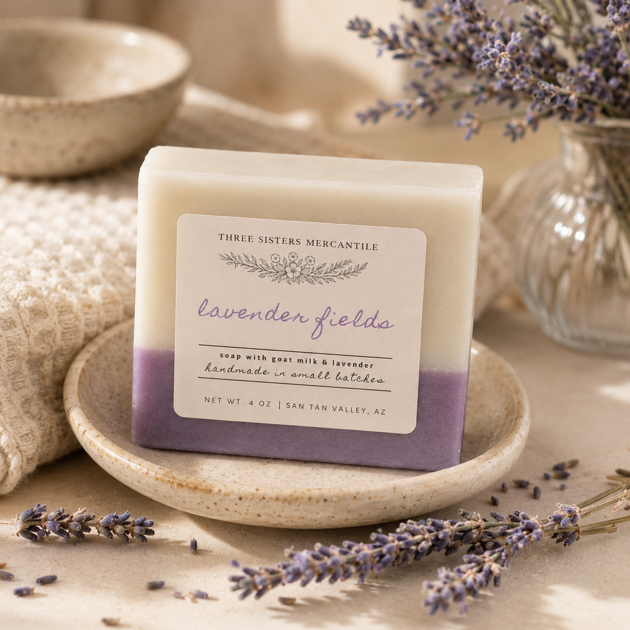 Goat milk soap
