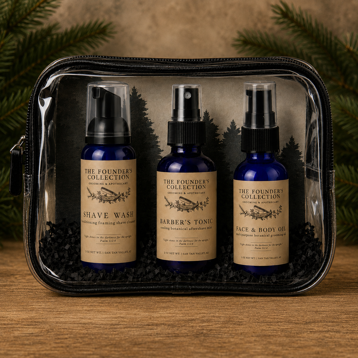 The Founder's Essentials Shave Kit